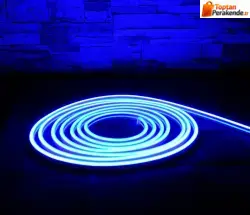 ACK AS03-00606 10W/mt 12V Neon Hortum Led Mavi Işık IP65